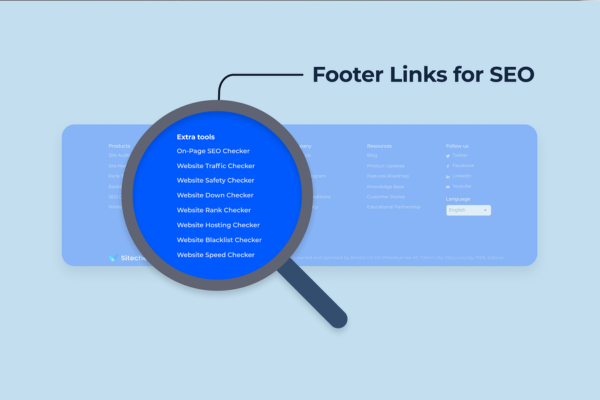 Use footer links carefully for stronger SEO benefits