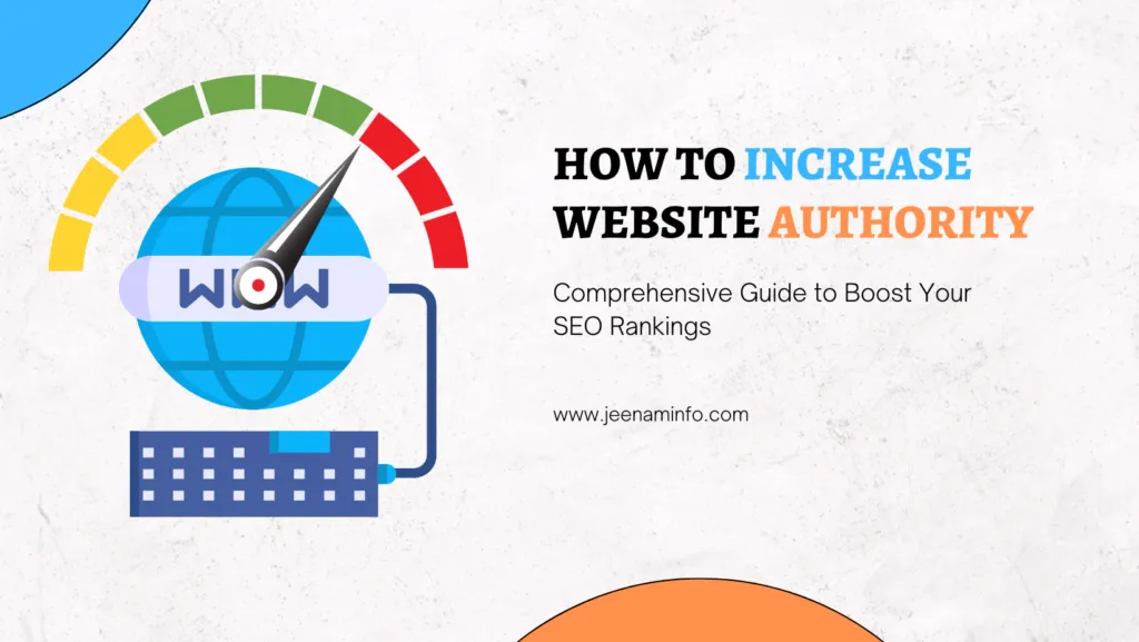 how to increase website authority