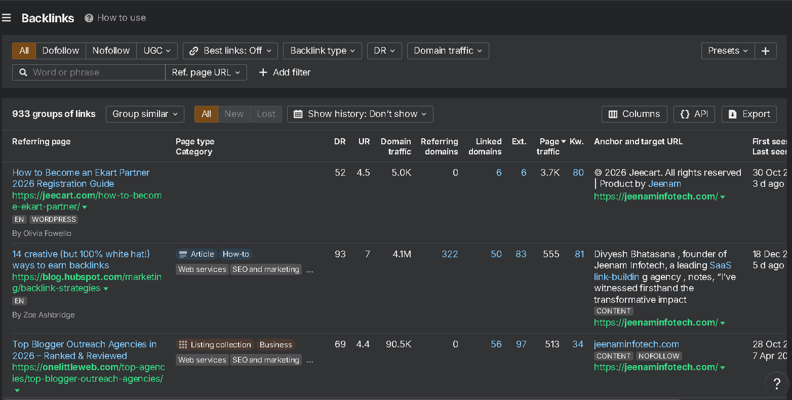 Analyze Competitors' Backlink Profiles